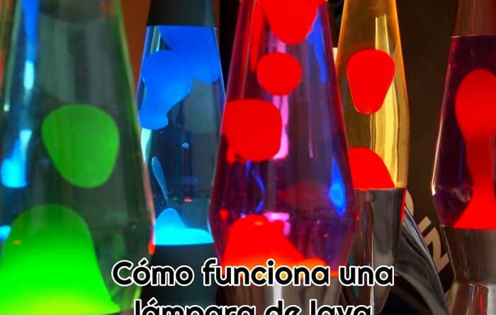 Cómo funciona una lámpara de lava - Spaviv.es